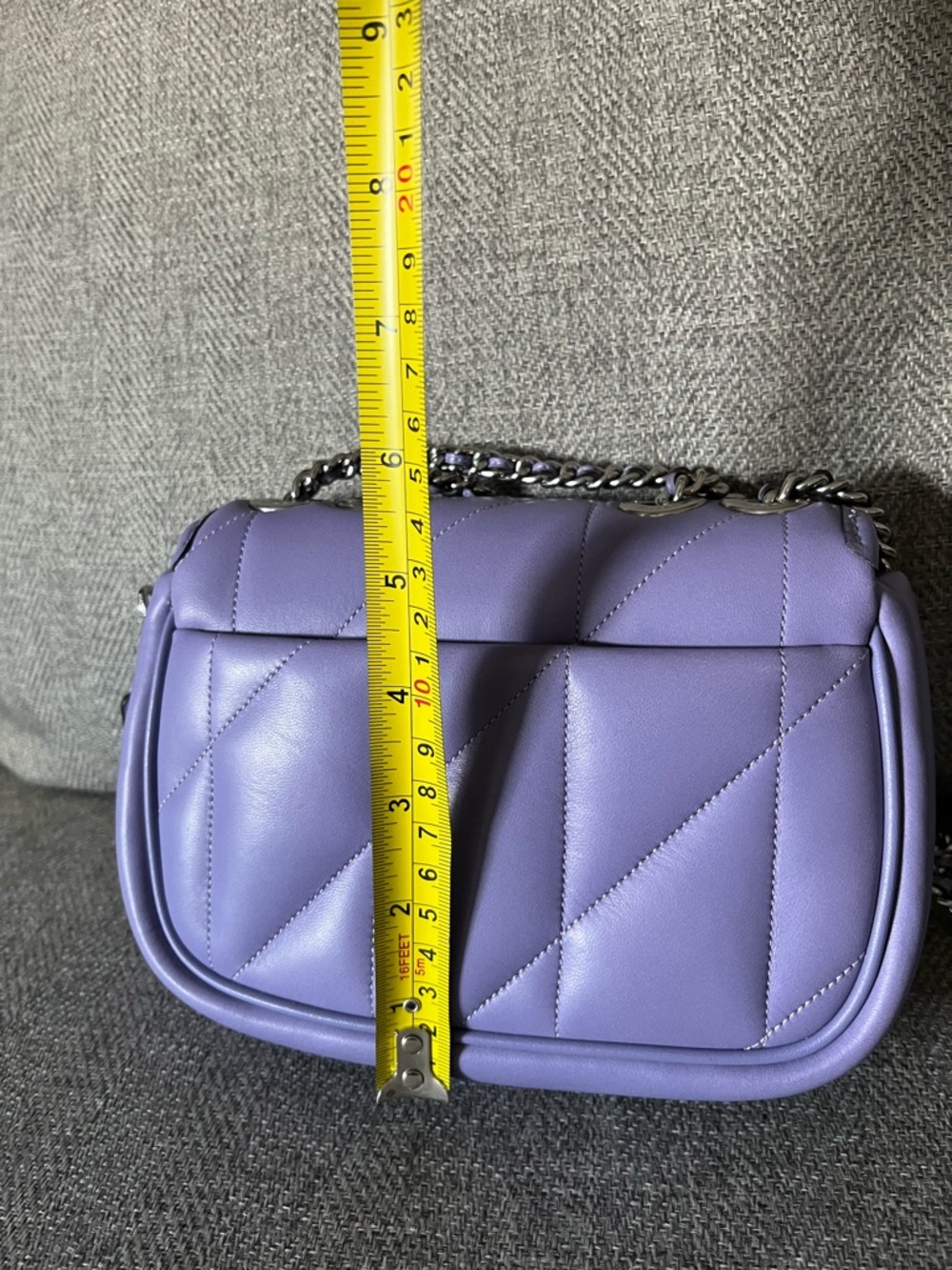Coach Pillow Madison 18 Light Violet - Picture 3 of 16